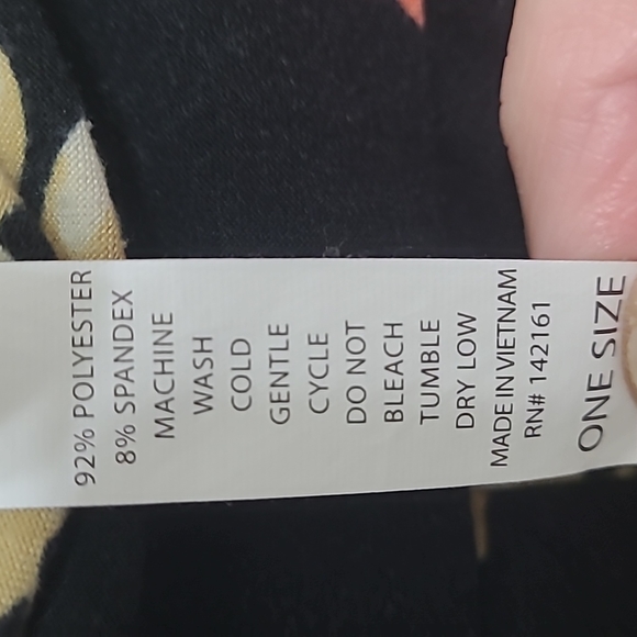 LuLaRoe floral leggings One Size - Picture 5 of 7